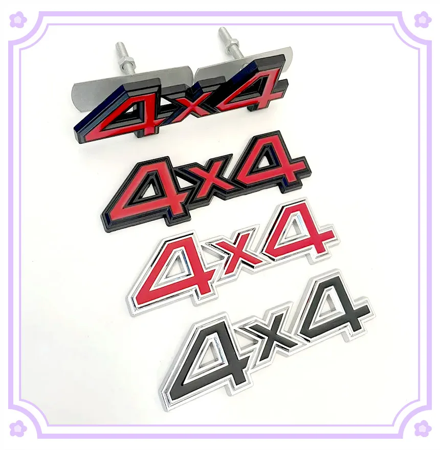 New 3D Metal 4X4 Le…