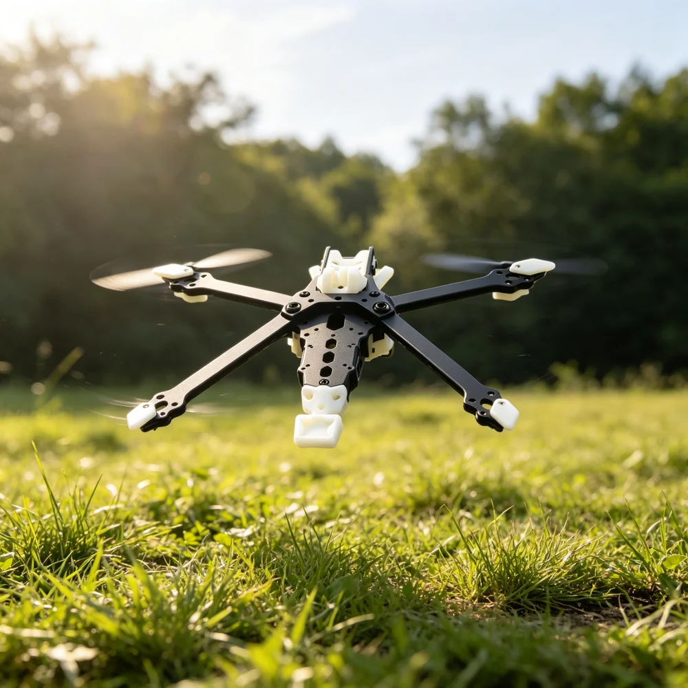 DESERT FALCON 6 Inch FPV Frame Kit 3K T700 Carbon Fiber Long Range Aerial Photography RC Quadcopter Frame
