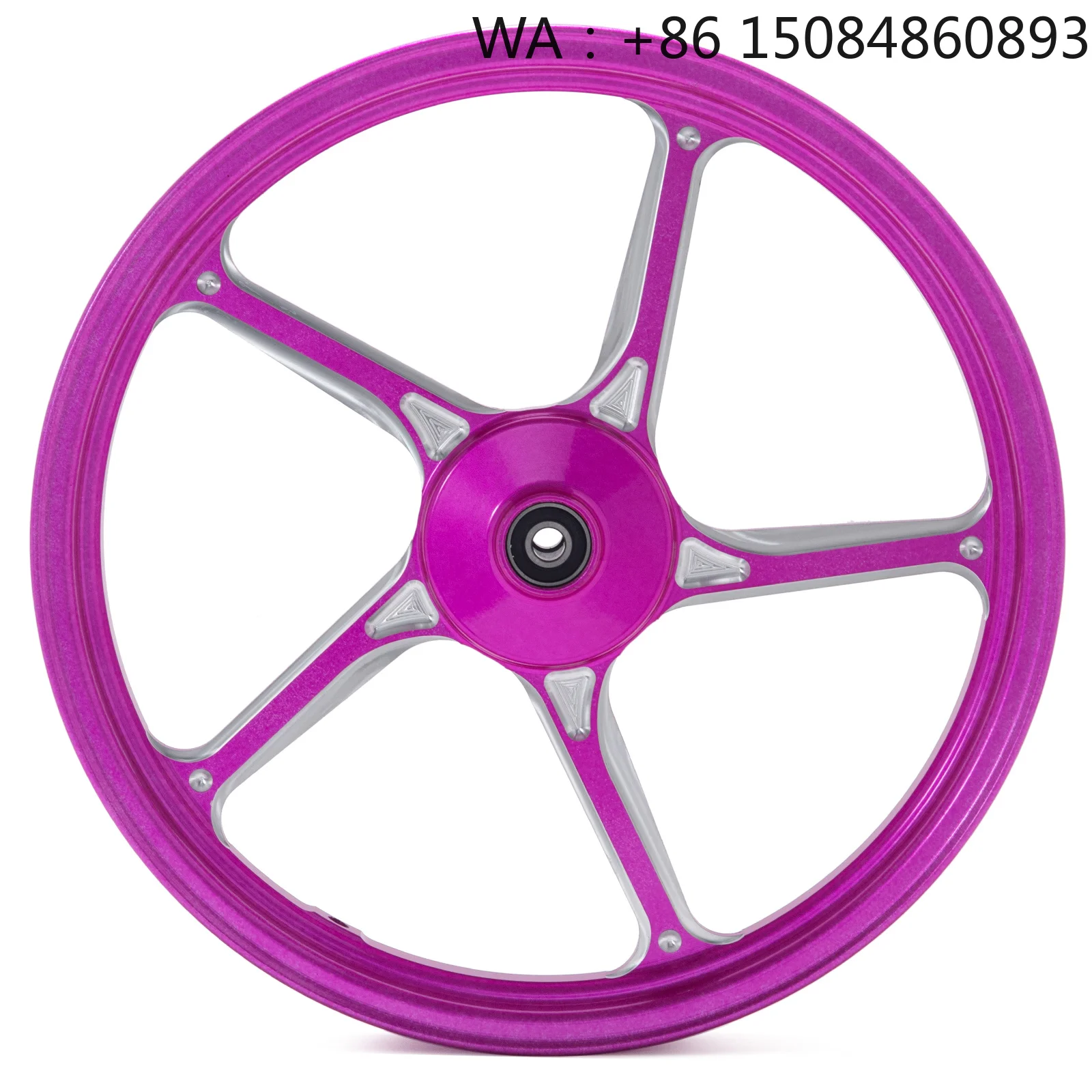 

6061-T6 aluminum alloy aerospace material, motorcycle parts, Universal Casting Alloy Wheel Rim for Modified Street Motorcycle Ac