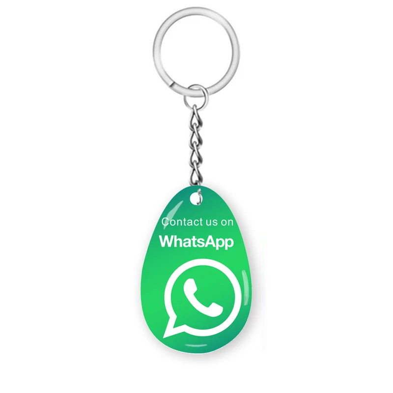 13.56 ميجا هرتز NTAG215 NFC Tag RFID Keyfob البطاقة الذكية سعة ذاكرة كبيرة لـ Instagram WhatsApp Google