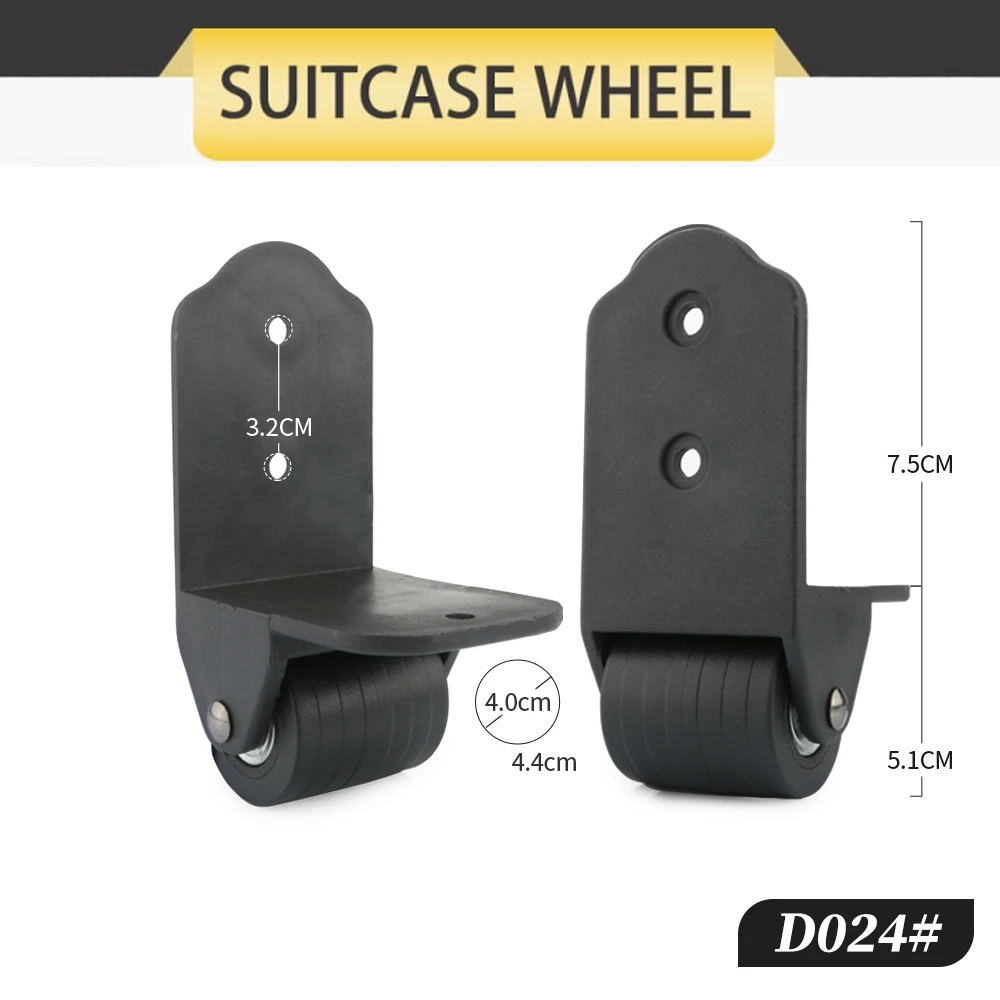 Direcional Substituição De Roda De Bagagem, caixa De Pano Silencioso, Mala Resistente Ao Desgaste, Ultra-Quiet Rodízios, Acessórios De Reparação
