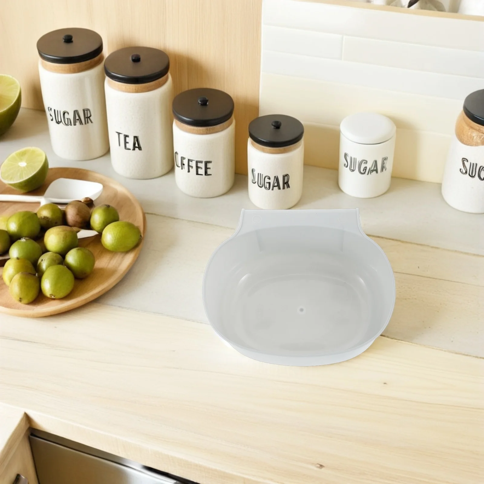 

2Pcs Hanging Cabinet Door Trash Can Kitchen Space Saving Plastic Garbage Bin Small Kitchen Waste Container Organizer