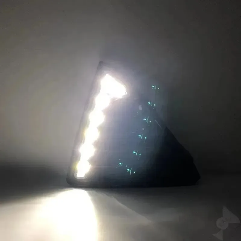 

For Focus 3 MK3 Front Bumper 12V LED DRL Daytime Running Lights with Dimming Style Relay Poq 2012 2013 2014 1 Pair