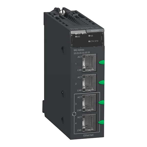 

Сетевой модуль Modicon M340 EtherNet/IP и Modbus/TCP 4 X RJ45 BMXNOC0401