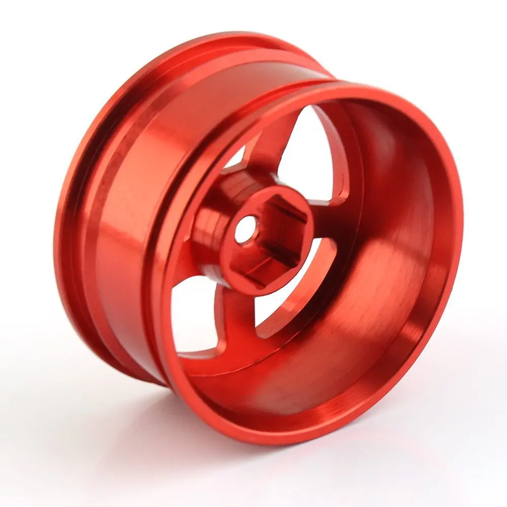 4Pcs Aluminum 52*26mm Wheel Rims for RC 1/10 On-Road Drift Traxxas HSP  94123 94122 Tamiya HPI Kyosho RedCat SAKURA