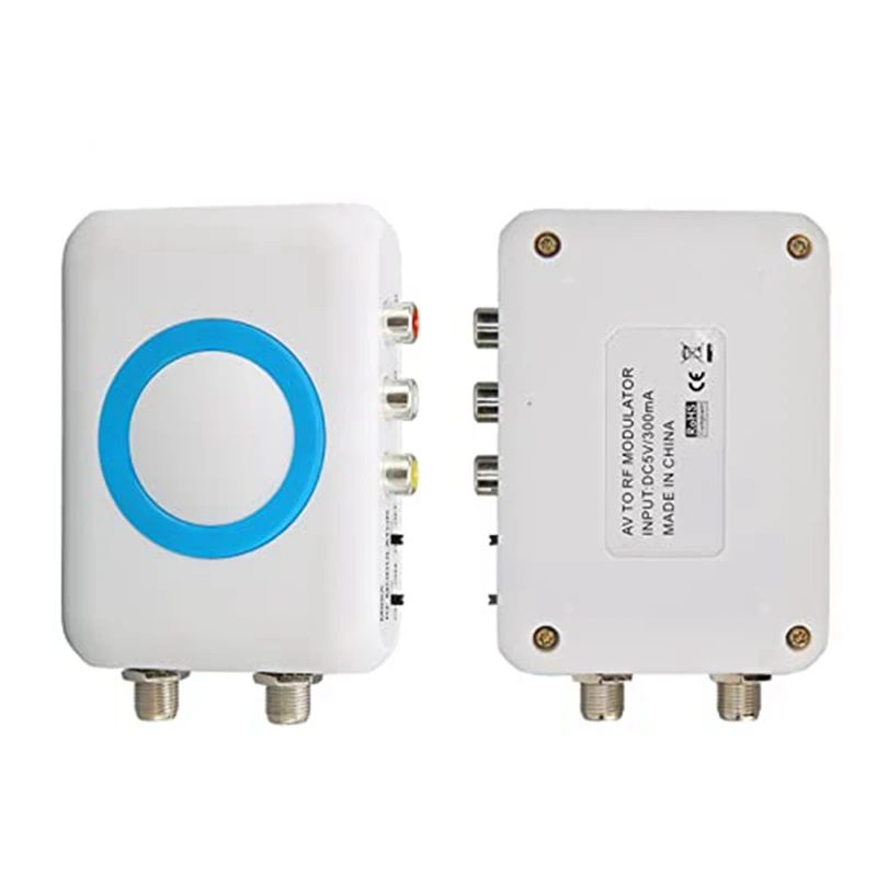 Цифровой радиочастотный модулятор, радиочастотный модулятор M65A‐NTSC RCA в радиочастотный модулятор, преобразователь демодулятора VHF для систем CATV, простой в использовании