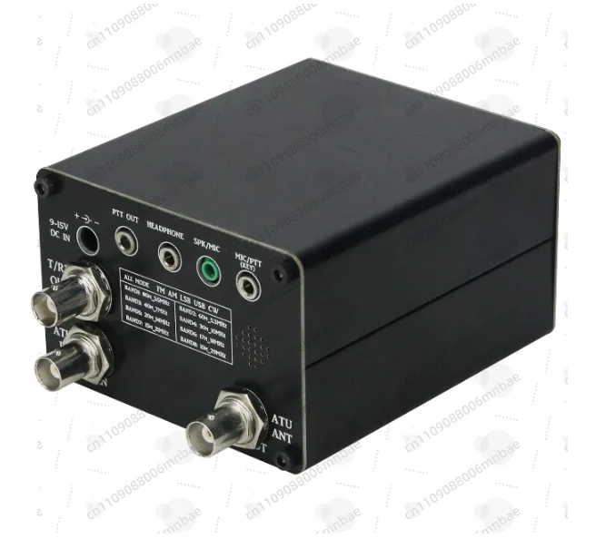 uSOTA-ATU USDX HF QRP SDR Transceiver Built-in ATU-100 Antenna Tuner with Dual OLED Display