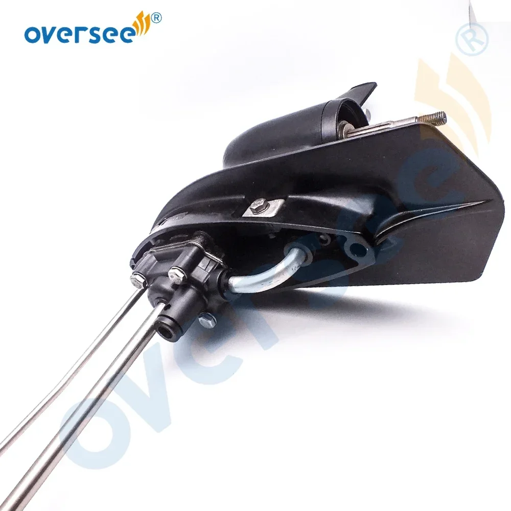 Krótki zespół dolnej obudowy do silnika zaburtowego Hangkai 5HP 6HP 2-suwowy wał napędowy zębnik skrzyni biegów 8T