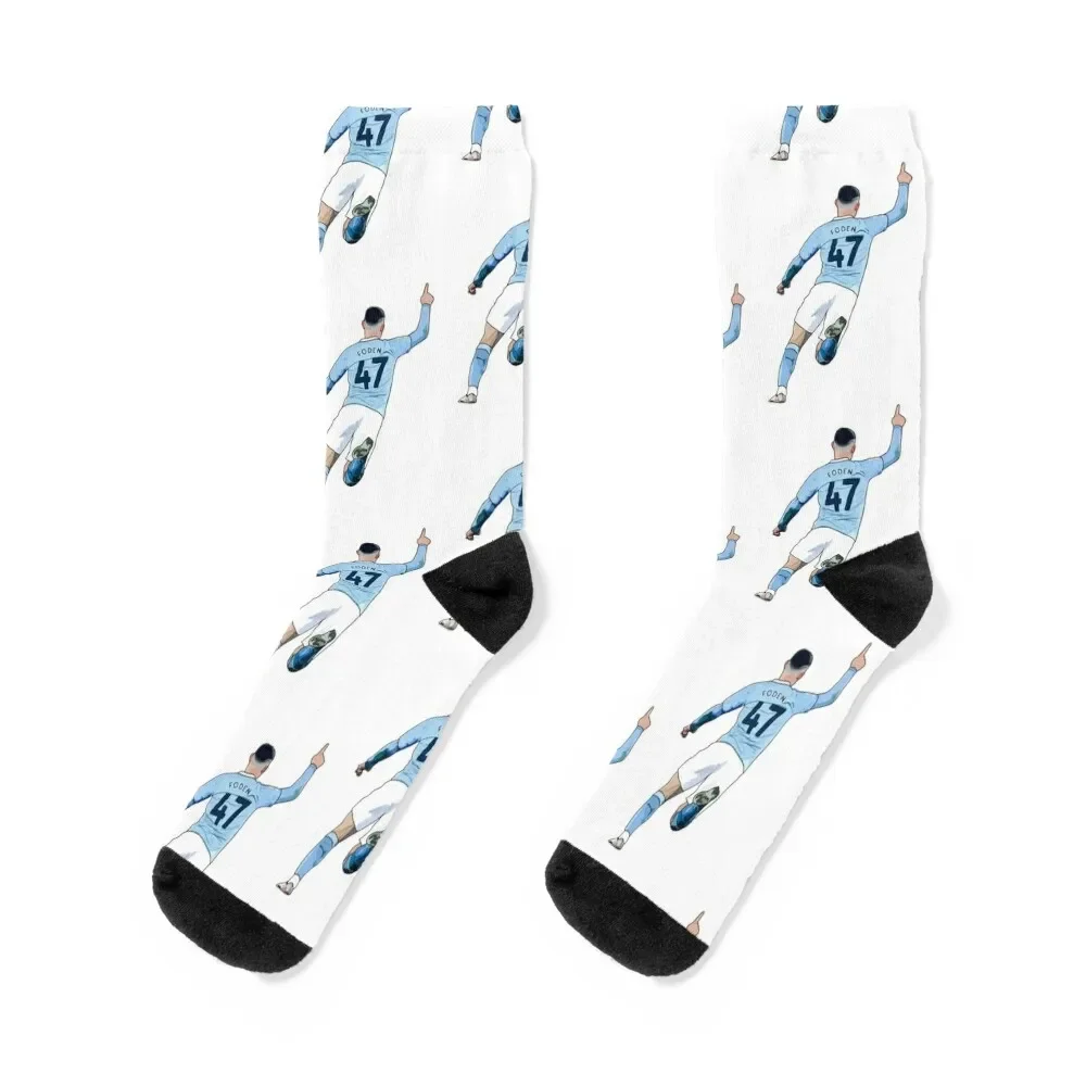 Phil Foden Socks cycling winter thermal floral Stockings compression Socks Men's Women's