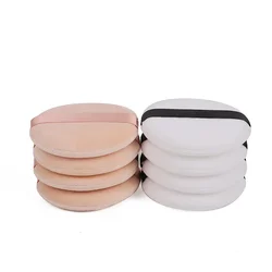 5 Pcs Facial Powder Foundation Puff Professional Round Shape Portable Soft Cosmetic Puff Makeup Foundation Sponge Beauty Tool