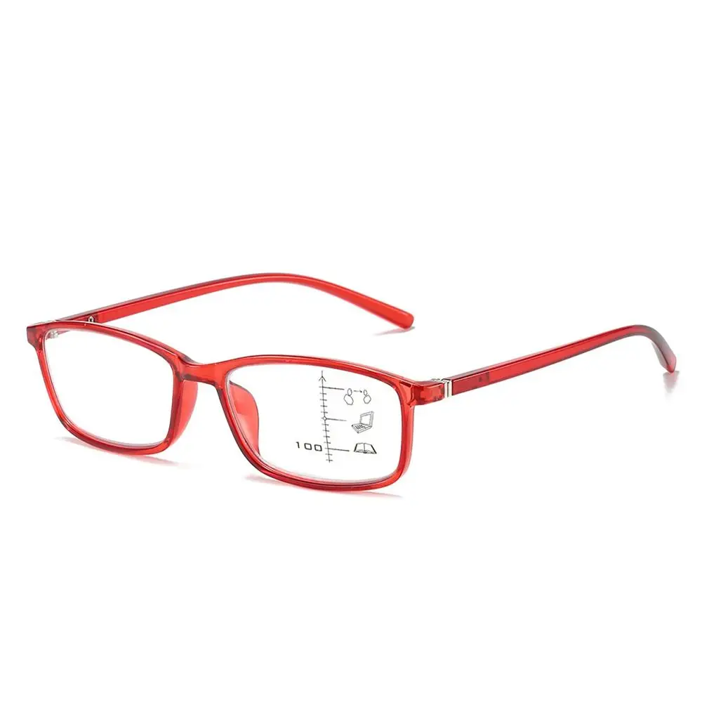 

Office Vintage Frame Eye Protection Progressive Multifocal Anti-Blue Light Reading Glasses Ultra Light Glasses