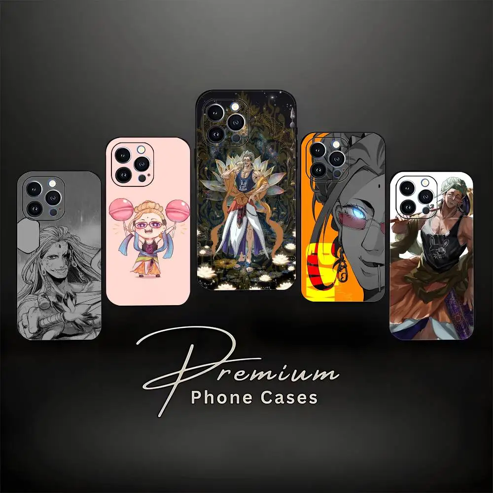 

R-Record of ragnarok buddha Phone Case For iPhone 17,16,15,14,13,12,11 ,Pro Max,XS,X,XR,SE,Mini,8,7,Soft Silicone Black Cover