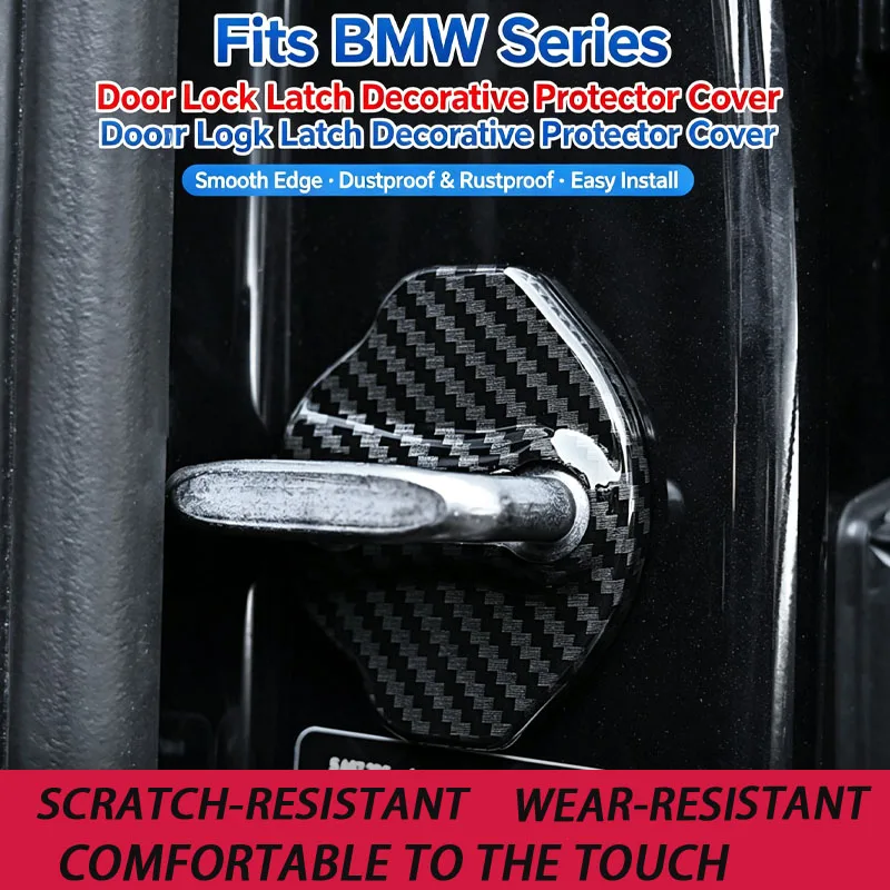 for BMW door lock cover new 3 series 5 series 7 series 4 series 2 series ix1x1x3 modified car door lock decorative supplies