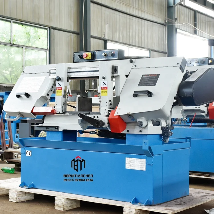 

BS-1018B Band Saw Metal Cutting Machine Small Portable Metal Saw Belt Sawer Horizontal Metal Cutting Band Saw Machine