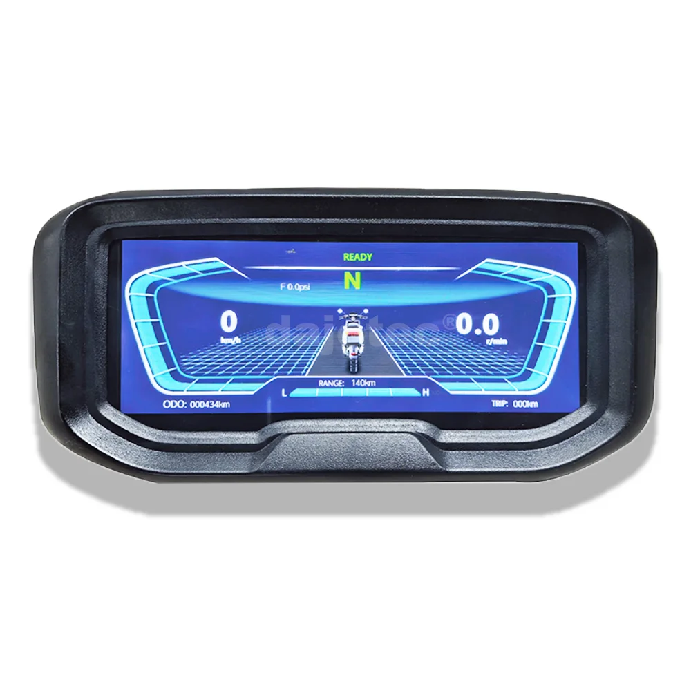 Universal CarPlay 6.86 Inch Smart TFT Motorcycle Display Cast Navigation with CANBUS One-line Protocol for EV Motorcycle