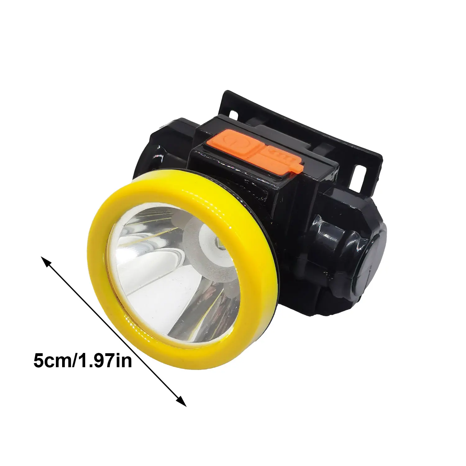 50W Rechargeable LED Headlamp 800mAh Lithium Battery, Bright Head Light for Mining Camping Hiking Outdoor Emergency Use
