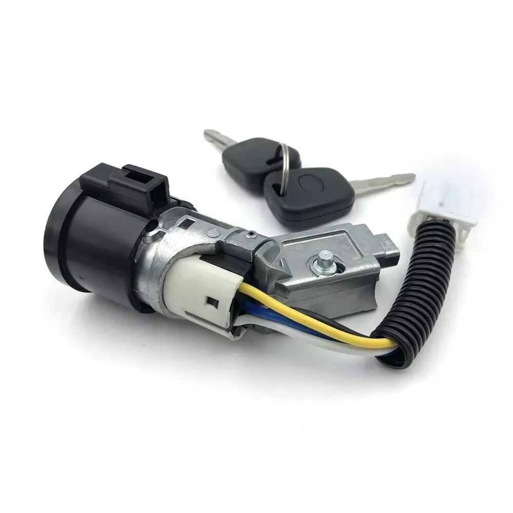 

Цилиндр замка зажигания рулевого управления с 2 ключами для PEUGEOT 107 CITROEN C1 TOYOTA AYGO, внешние детали автомобиля