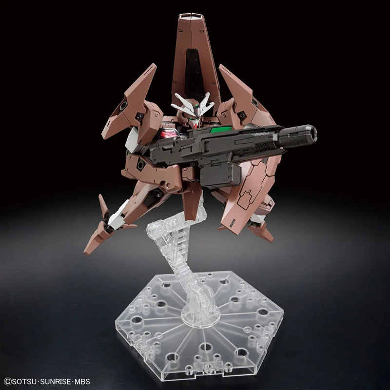 Bandai-Kit de modelo de figura de acción de Gundam, HG 1/144 de Mercury Gundam, modelo de colección Lfrith Thorn, juguetes para niños