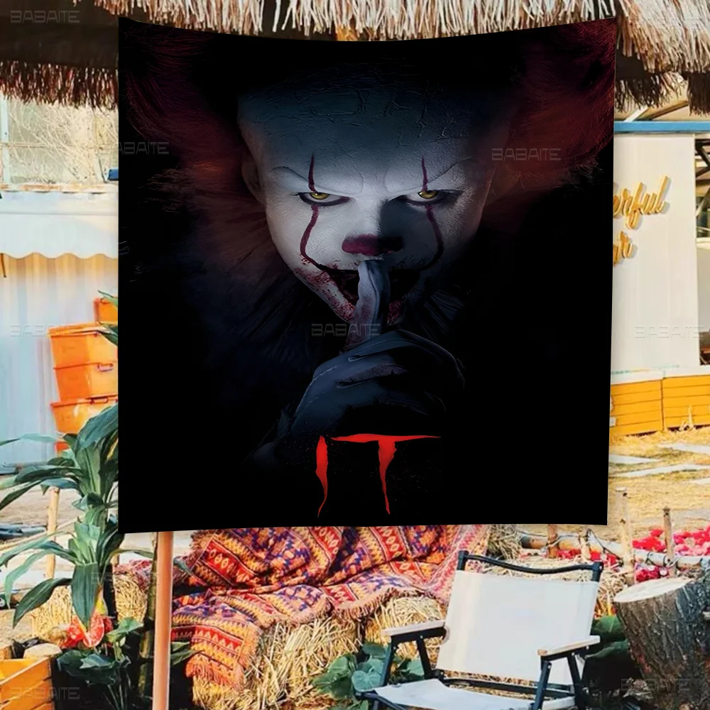 Stephen King S It P-pennywise Classic Vintage Large Size Shop Art Promotion Advertising Booth Flag Hanging Banners