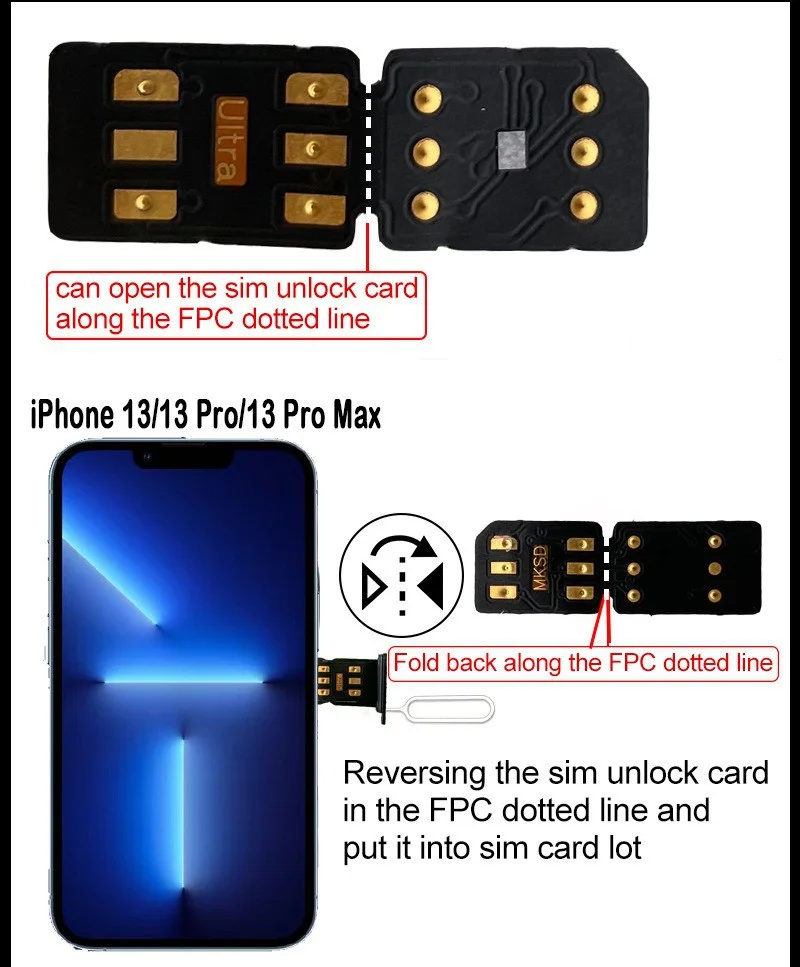 MKSD&MKSD Ultra Card Sticker Applicable For Iphone 6S-7-8-X-XS-XSM-11-12-13-14PM Unlocked Card Sticker