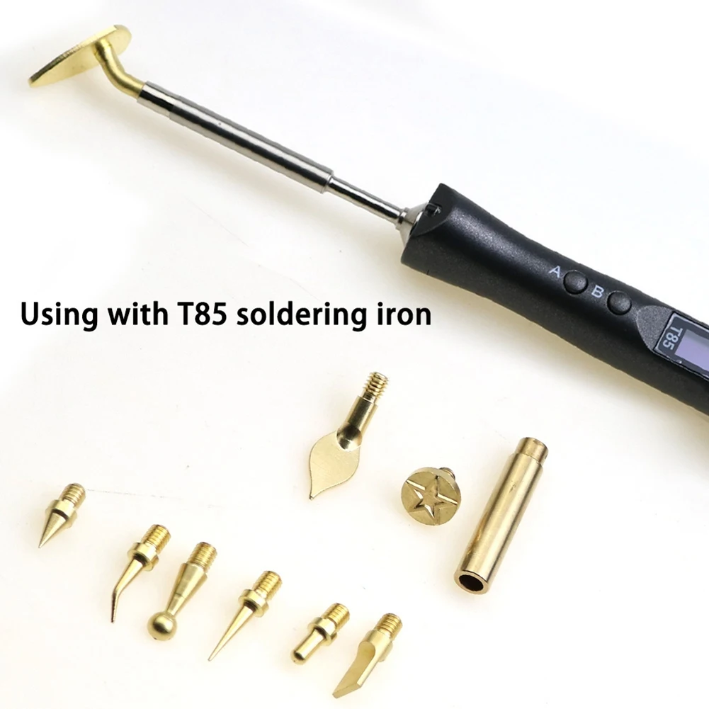 

A72P Набор термовстающих гаек, набор утюжных наконечников, комплект нажимной головки для паяльника TS100, 3D имплантированная гаялка