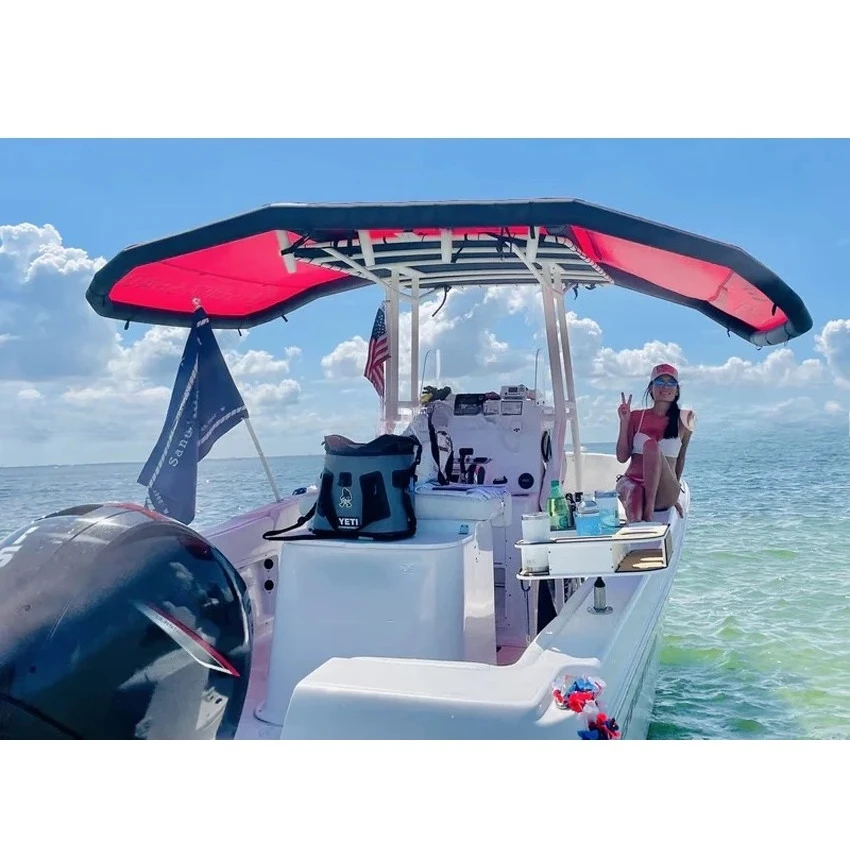 

Летний надувной тент-навес для лодки, складной солнцезащитный козырек, аксессуары для яхт