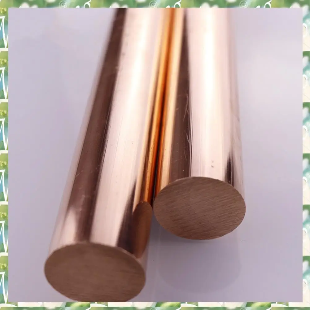 

FIZP 5 шт. Медный стержень - круглые стержни из чистых металлов Ø 8 х 100 мм для сравнительного исследования материалов