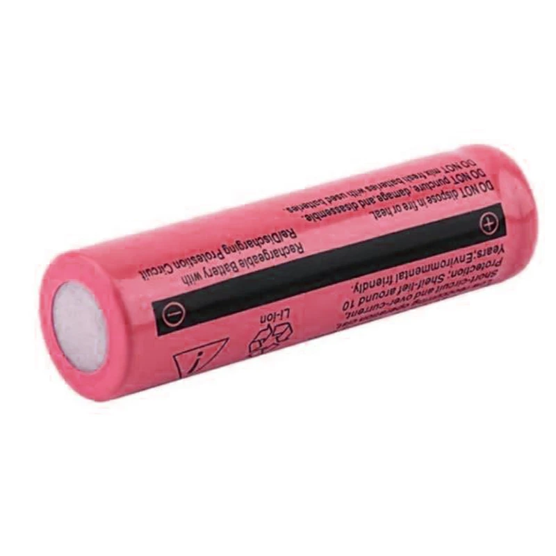 18650 Battery 3,7V 9900 MAh LED Batera Recargable De Li-Ion Para Linterna With Button Top