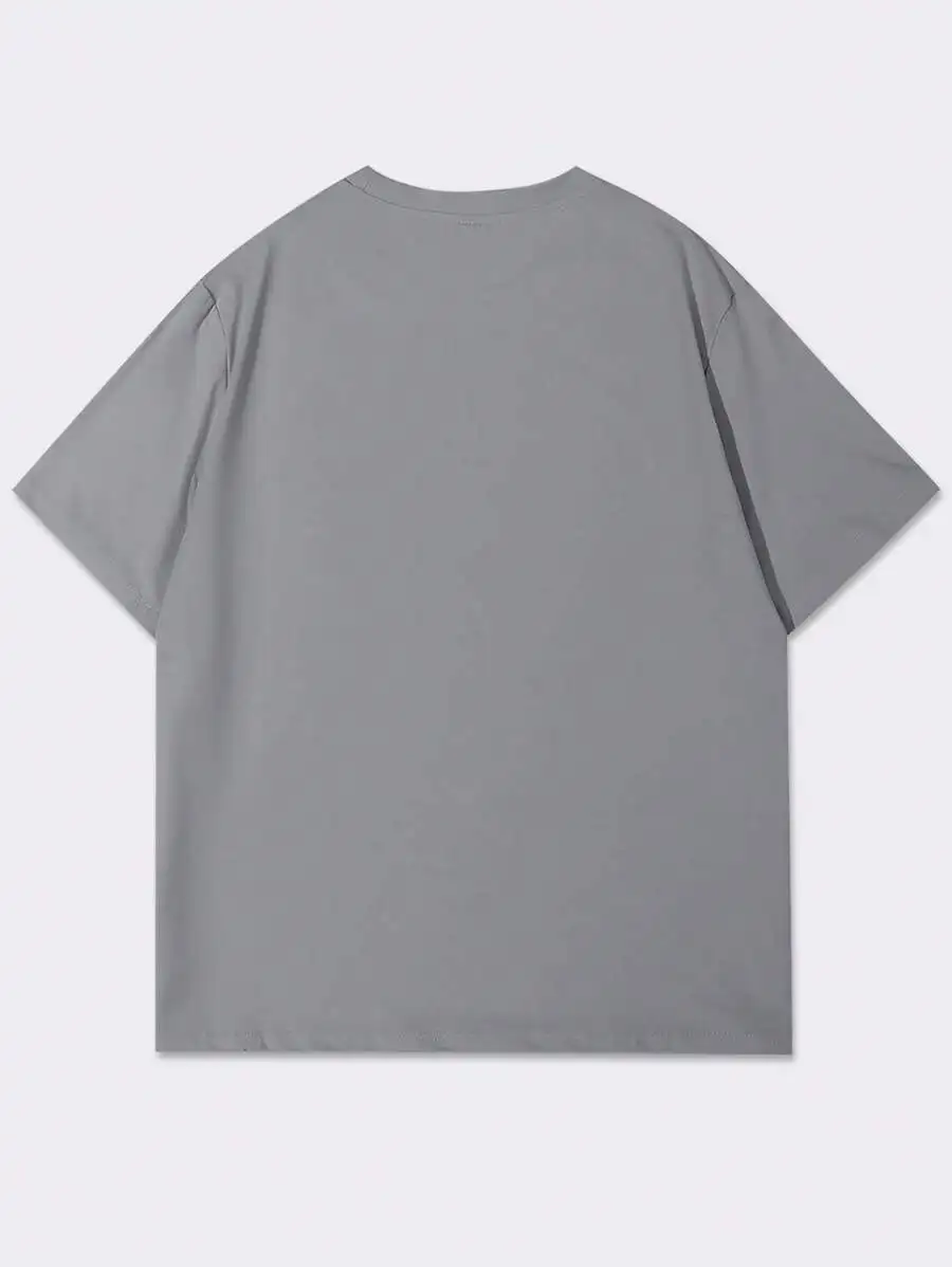 

Mens Summer Casual Minimalist Short Sleeve T-Shirt