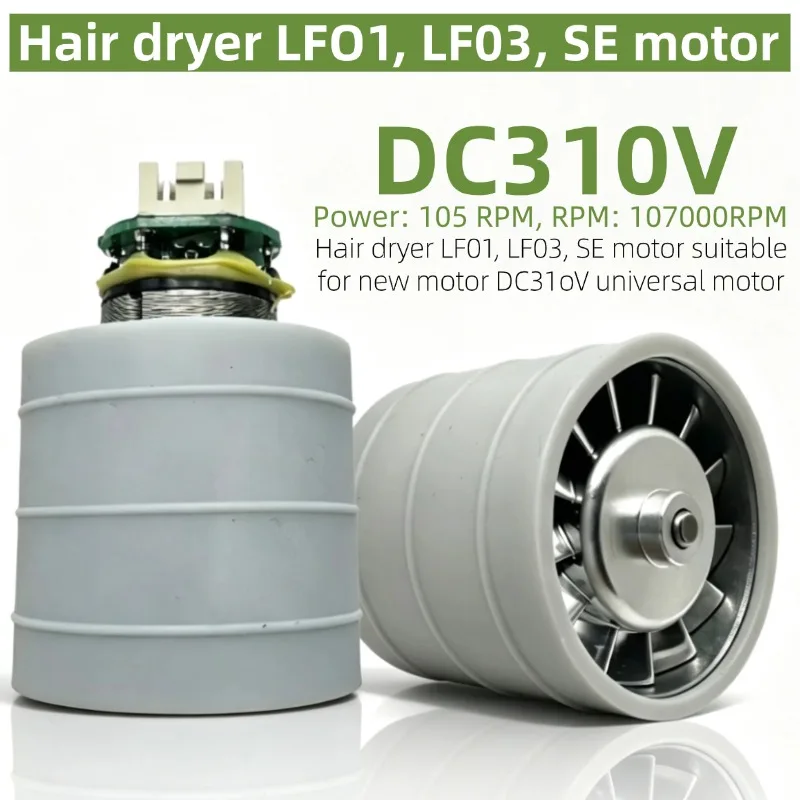 Novo Motor BLDC DC310V 105W 107000RPM de Substituição para Secador de Cabelo Laifen LF01 LF03 SE de Alta Velocidade
