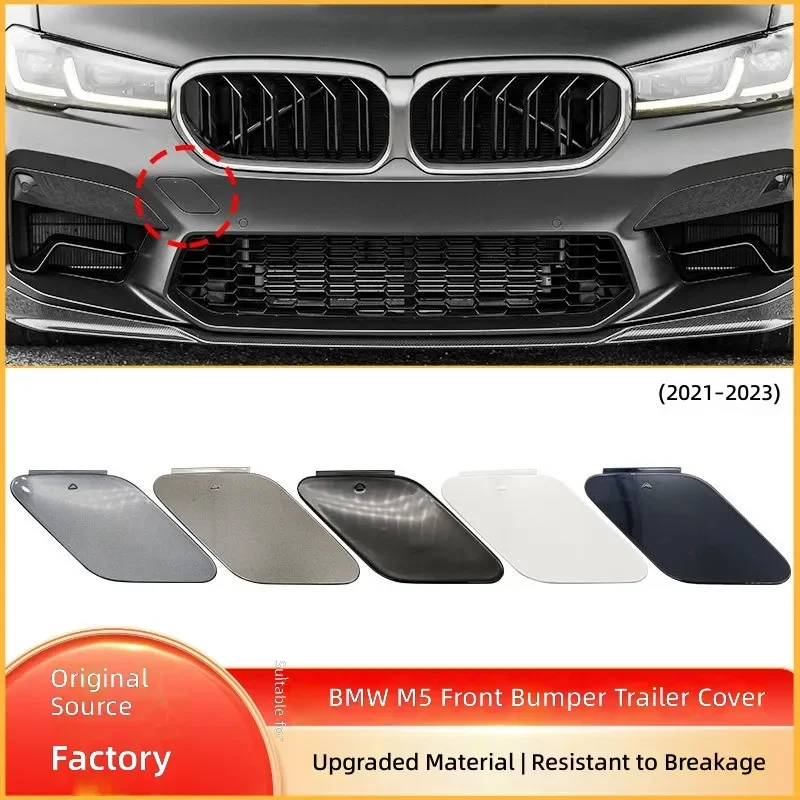 For 2021-2023 BMW M5 F90 Front Bumper Tow Hook Cover Trim 51118746626