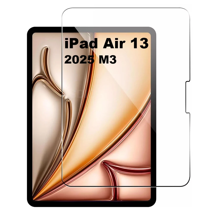 

For iPad Air 13 2025 M3 Tempered Glass Screen Protector A3269 A3268 iPad 13" Tablet Anti Scratch HD Clear Protective Film