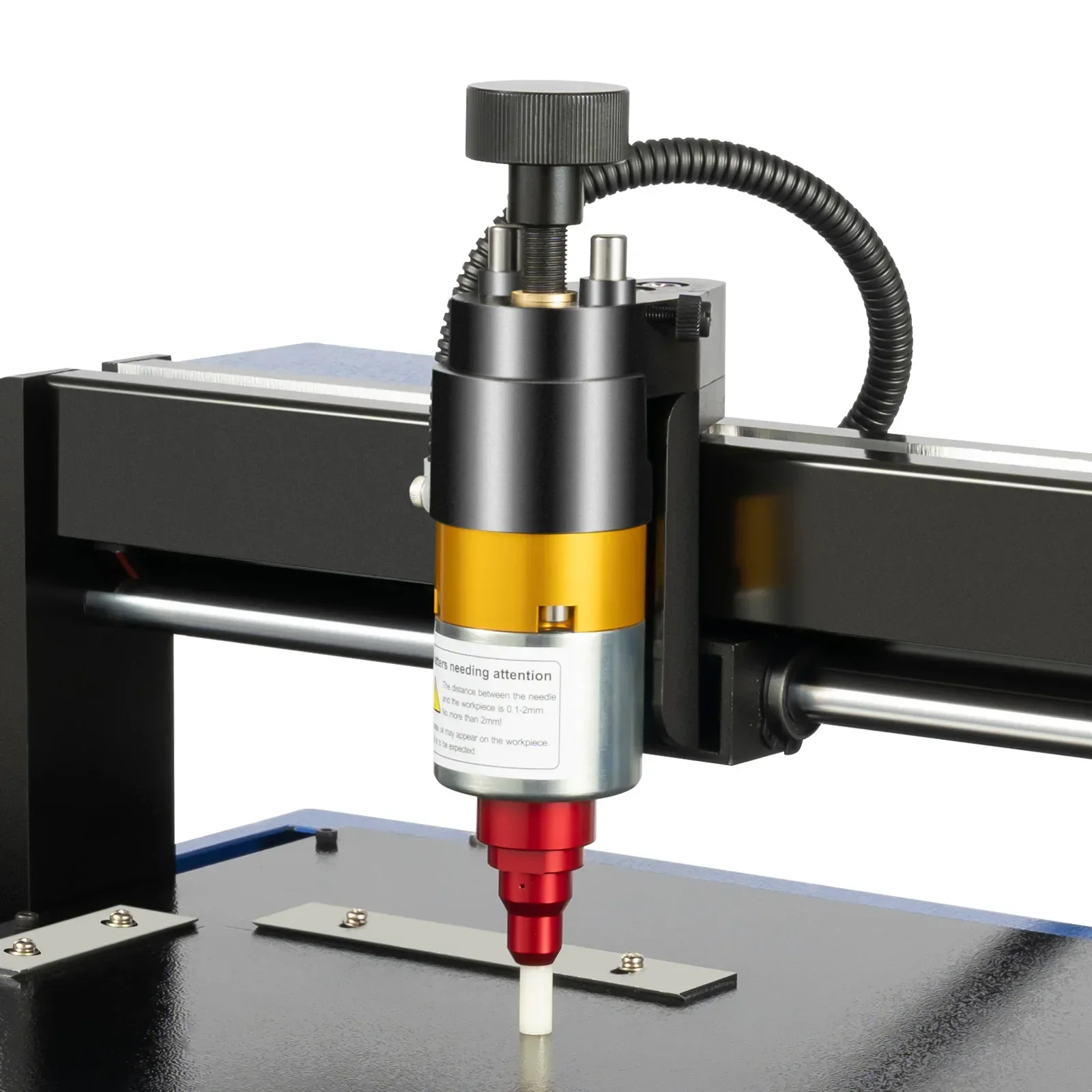 400W Jewelry Engraving Machine Tool Metal Dog Tag Engraver Industrial Nameplate ID Card Engraving for Stainless Steel & Plastic