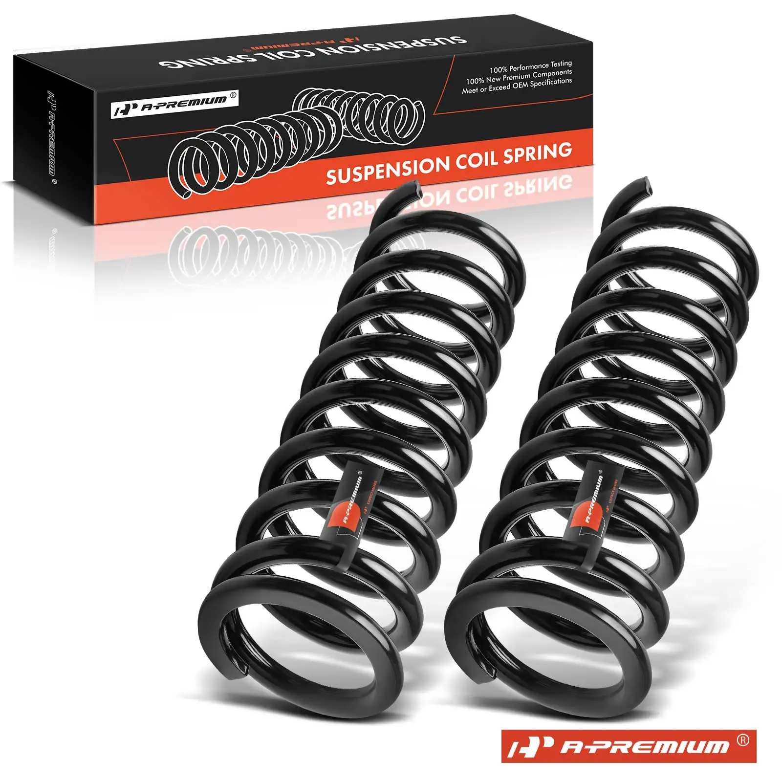 A-Premium 2Pcs Front Left & Right Coil Springs for Ford Thunderbird 1983-1987 Mercury Capri Cougar Zephyr
