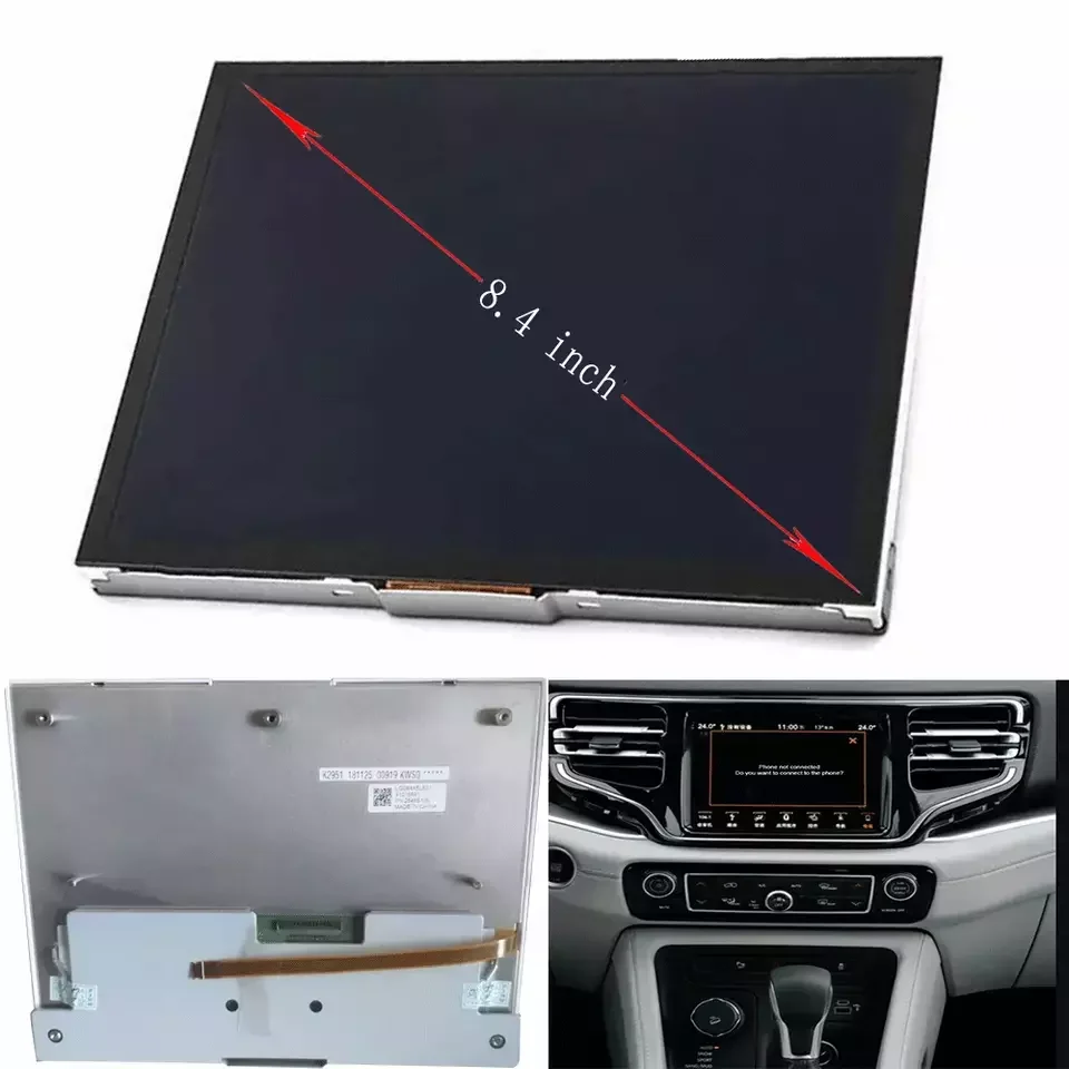 

New 8.4 inch LCD Display Screen LQ084X5LX01 Touch digitizer For jeep Dodge Ram