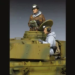 1/35 Resin Figure Unpainted Model Kit, World War II military-themed Winter Kit, unassembled and unpainted GK,787R