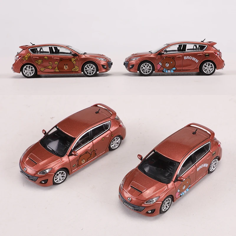 GCD 1/64 MAZDA 3 MPS Alloy Model Car