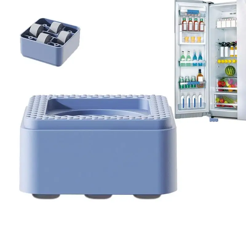 Cama Frame Plataforma Risers, Anti Vibração Pernas Pads, Rotação de 360 Graus, Móveis Risers, Completo, 4Pcs