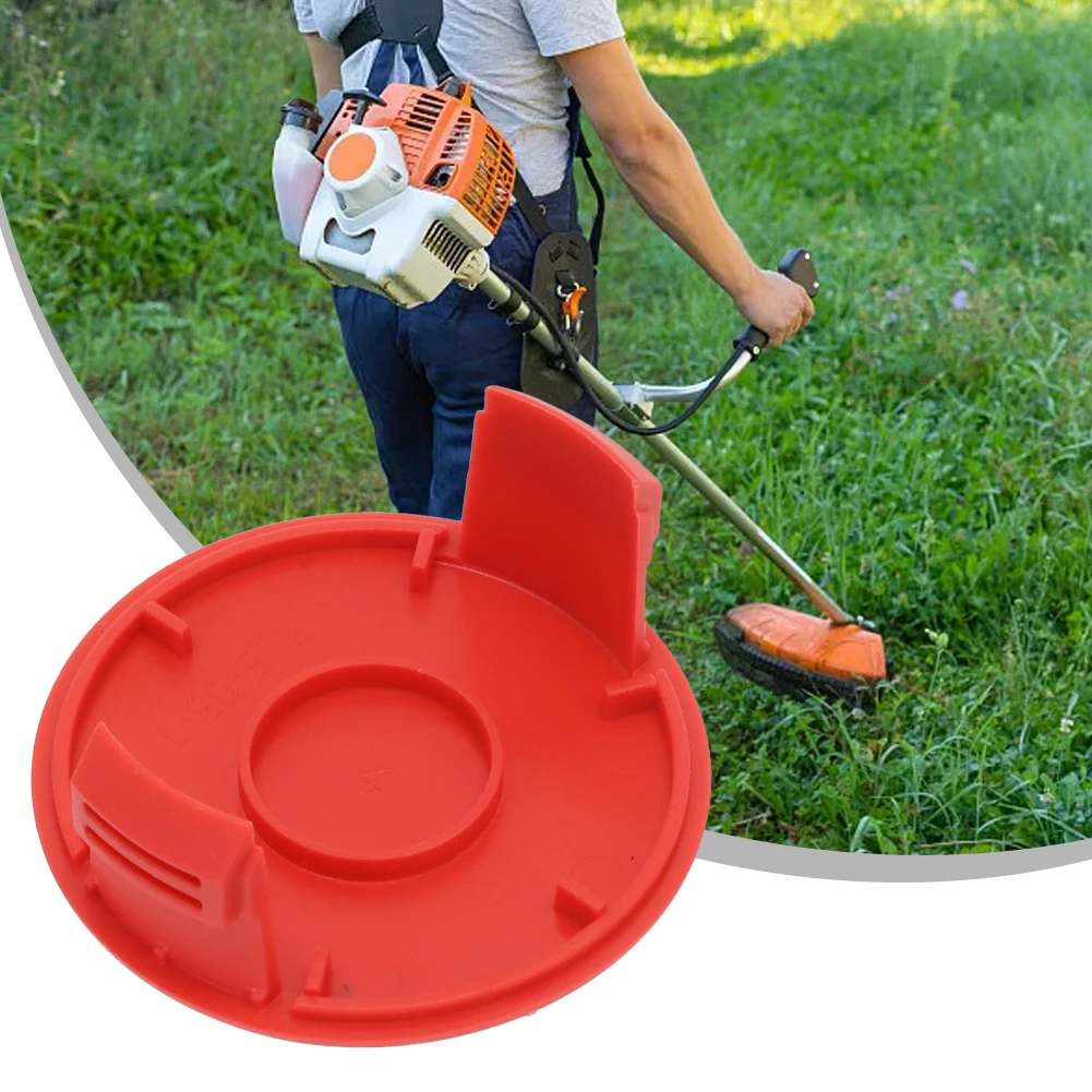 String Trimmer Parts Cover Power Equipment Spool Cap Cover 75*33mm Accs For GE-CT 18/28 Li /Li TC Garden High Quality