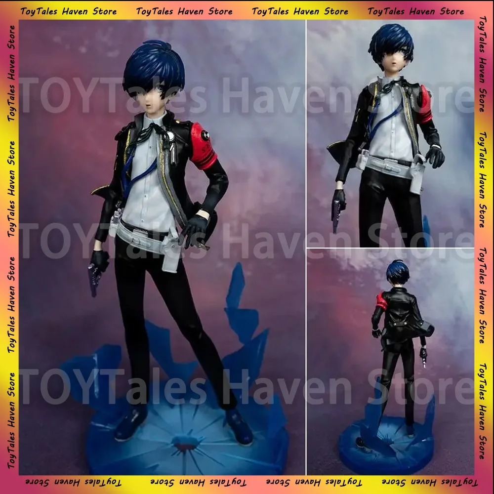 IN STOCK 21.5cm Anime Figure PERSONA3 Figurines Yuuki Makoto PVC Action Figure Gift Collection Series Model Toys