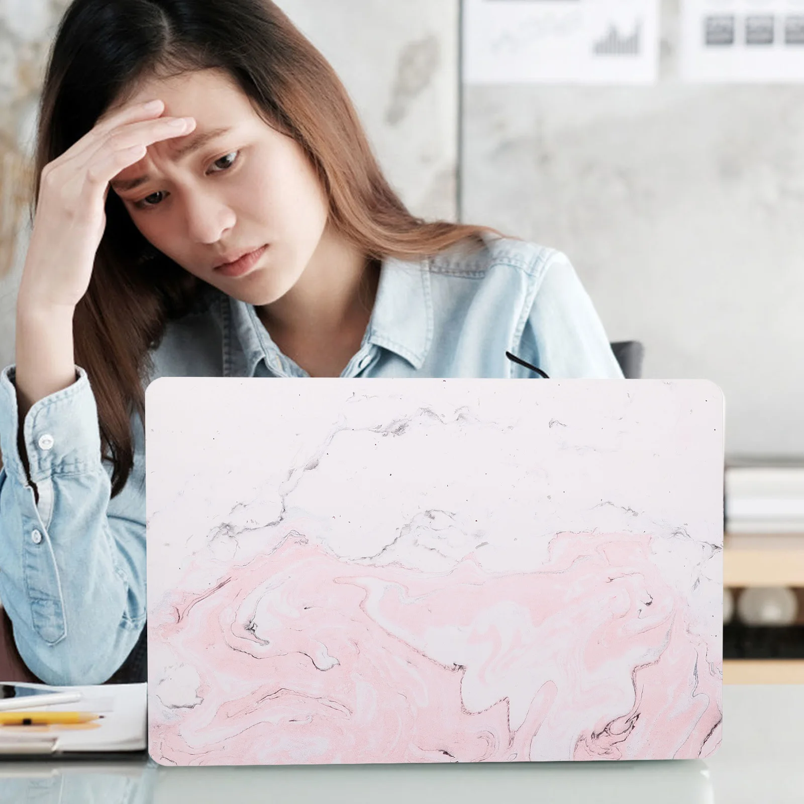 

1 set Laptop Skin Cover For Apple 13.3 Inch Air A1932 A2179 A2337 Protective Shell Plastic Protector Scratch