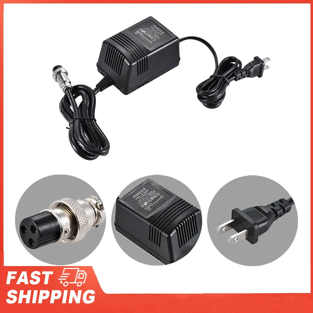 

3-контактный разъем, вход 220 В, вилка европейского стандарта, 17 В, 420 мА, микшерная консоль, блок питания, адаптер переменного тока для Yamaha F4/F7/6FX/MG82X