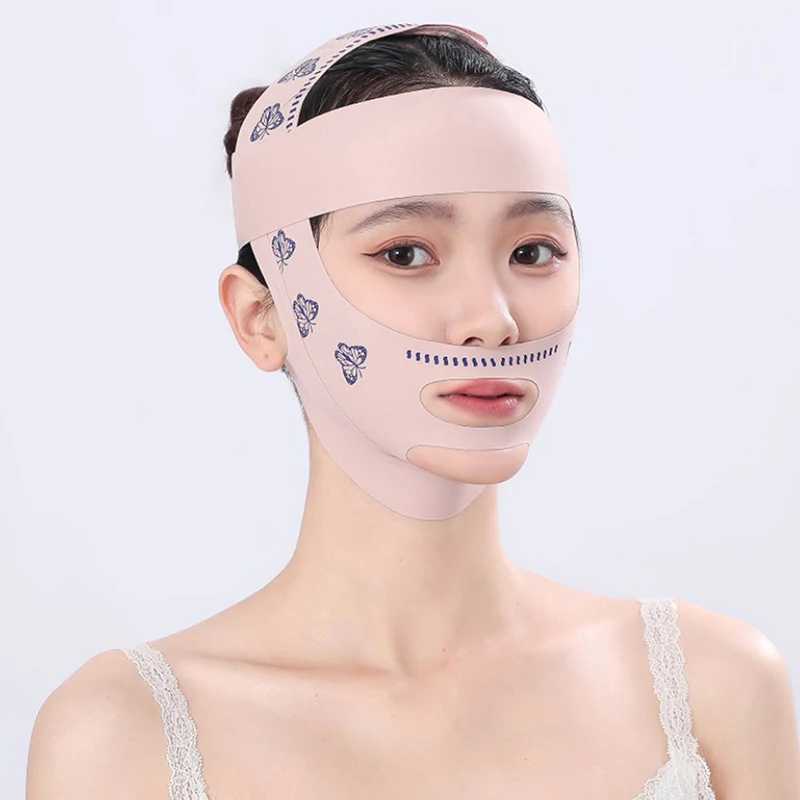 【HBS-7 】 V Face Band Lifting Face Cheek Thin Mask SAP Double Menton V-Line Bandage saillant Bandage anti-déformle