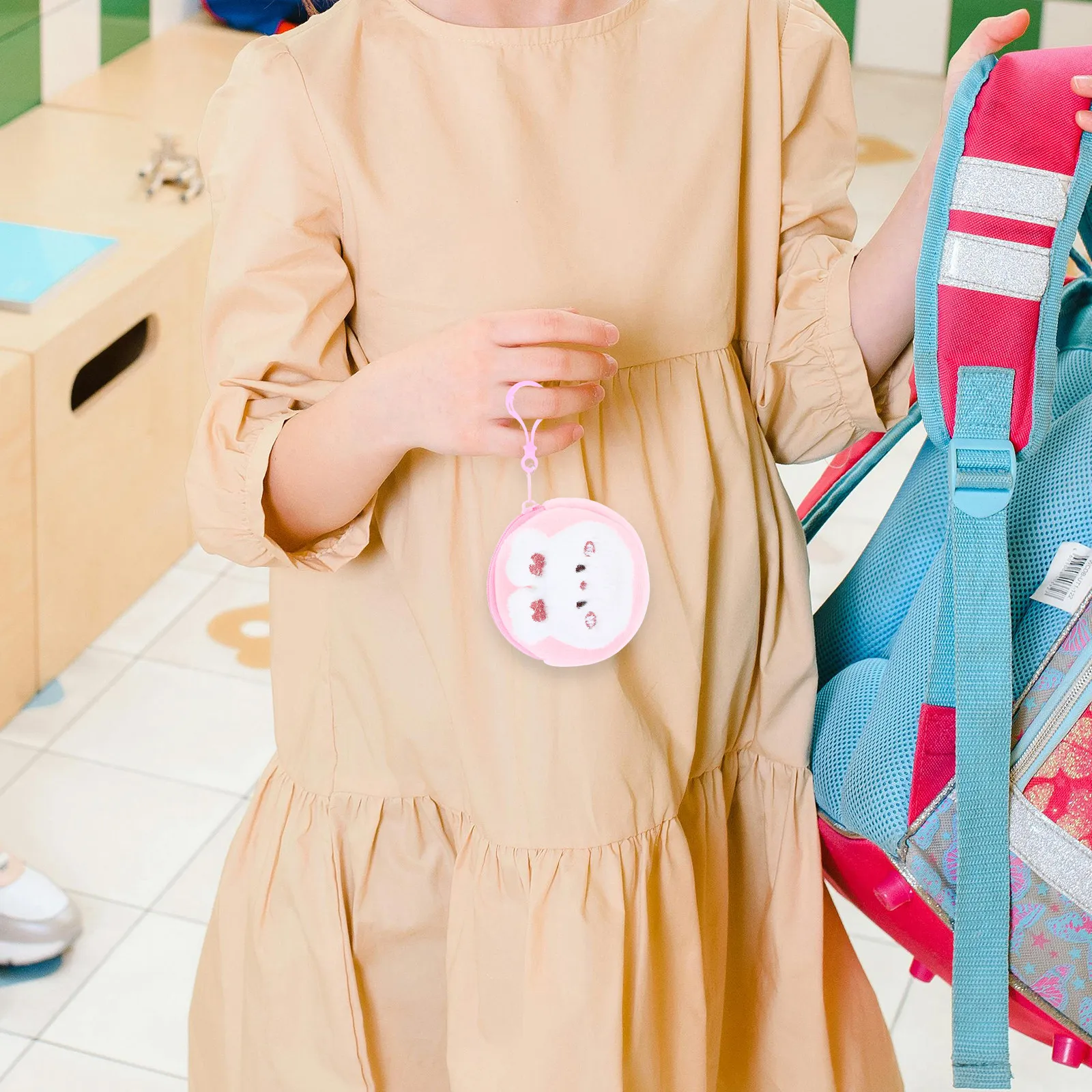 

Bunny Coin Purse Cartoon Mini Soft Wallet for Kids Girls Women Small Coin Storage Pouch Earphone Bag Portable Cute Animal Wallet