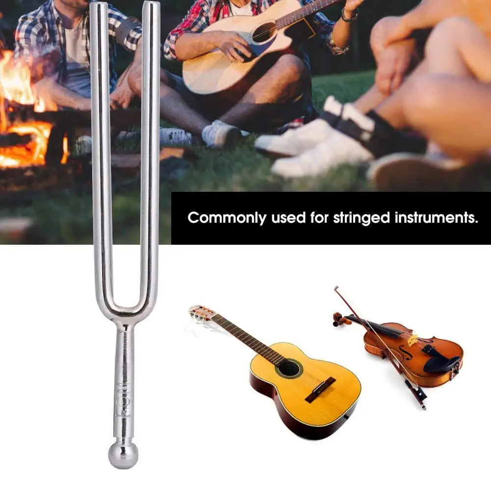 Tuning Fork Tunable 440hz A Tone Steel Tunning Musical Instrument For Violin Guitar Tuner 120mm Tuner Fork F8p3