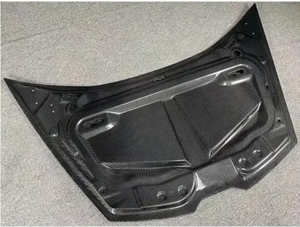 New！ Real Forging Carbon Fiber Front Engine Hood Vent Cover For Lamborghini Huracan LP580 LP610 2014 2015 2016 2017 2018 2019 20