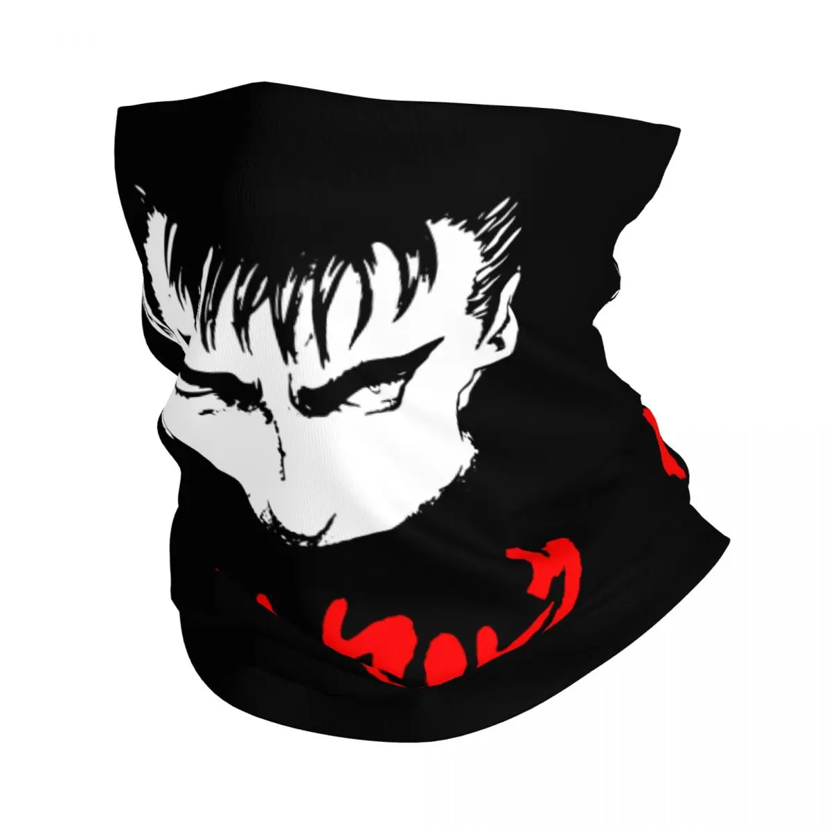 

Berserk Guts Anime Bandana Neck Gaiter wordsman Gatsu Sacrifice Zodd Balaclavas Mask Scarf Warm Headband Fishing for Men