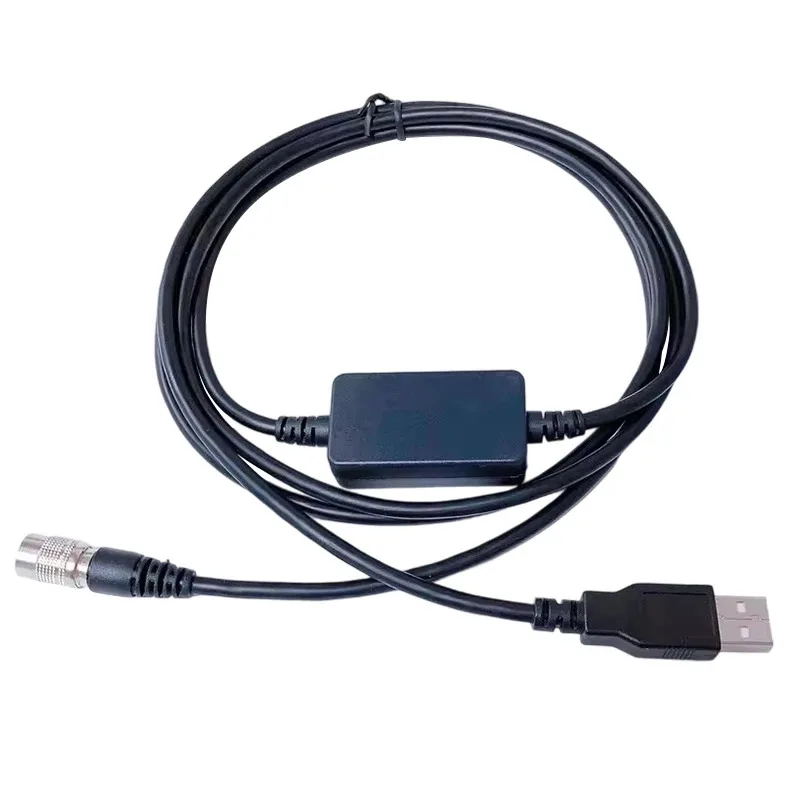 كابل بيانات FC-24USB لمحطات TOPCON SOKKIA الإجمالية ES/OS/PS إلى الكمبيوتر (Win8/10) 6 Pin