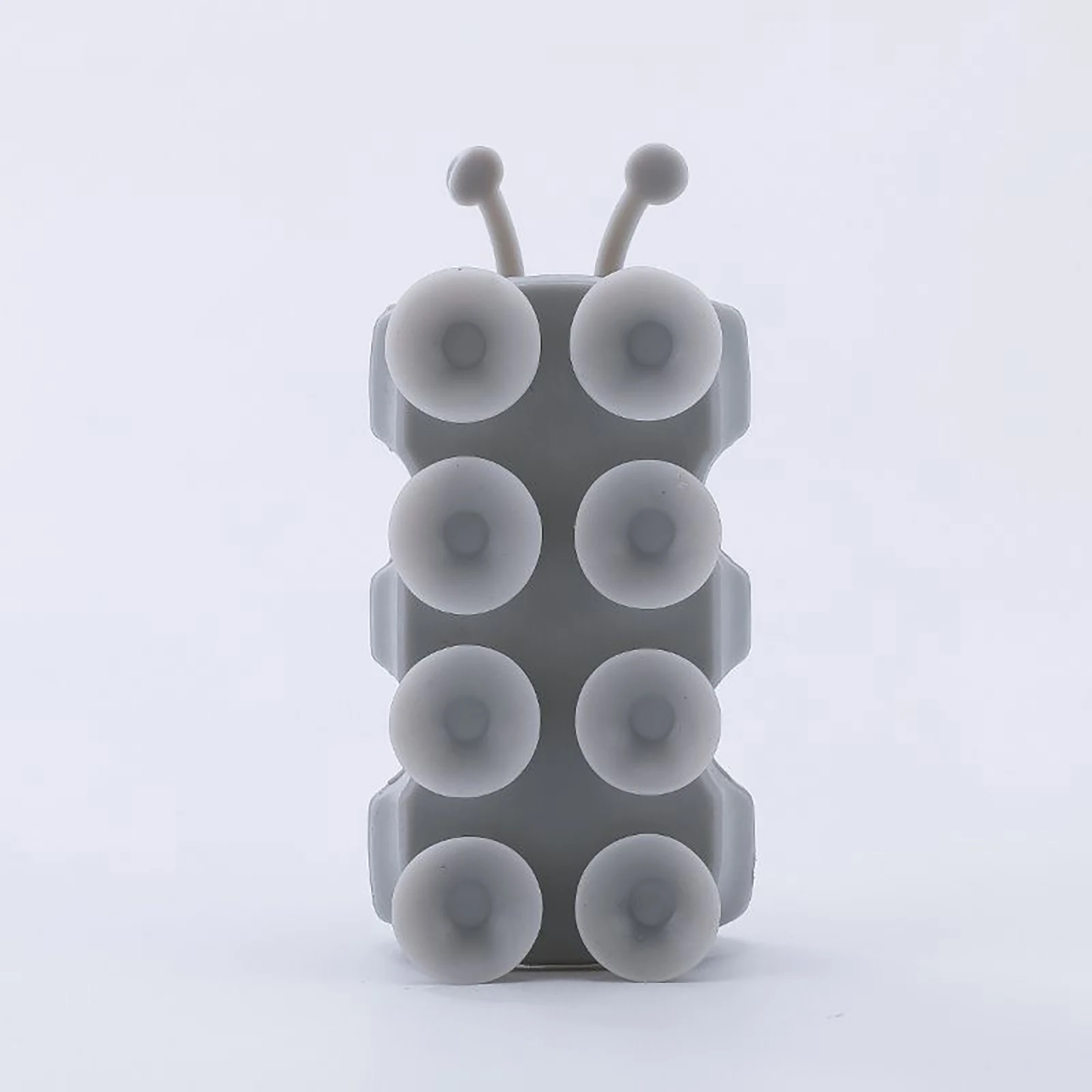 

Cute Shower Head Holder Strong Suction Caterpillar Shaped Silicone Shower Head Holder Waterproof Showerhead Holder for Kid Adult