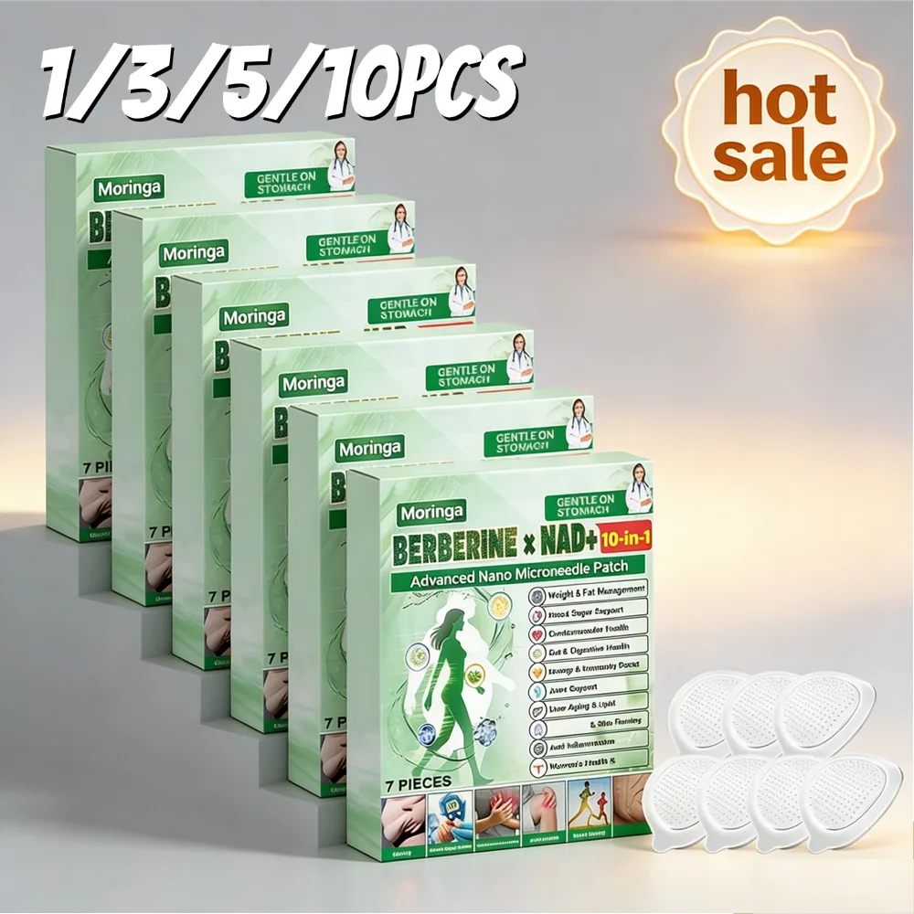 

1/3/5/10pcs Moringa Slimming Microneedle Patch Gentle Refreshing Breathable Body Care Stickers Portable Daily Shaping Patch